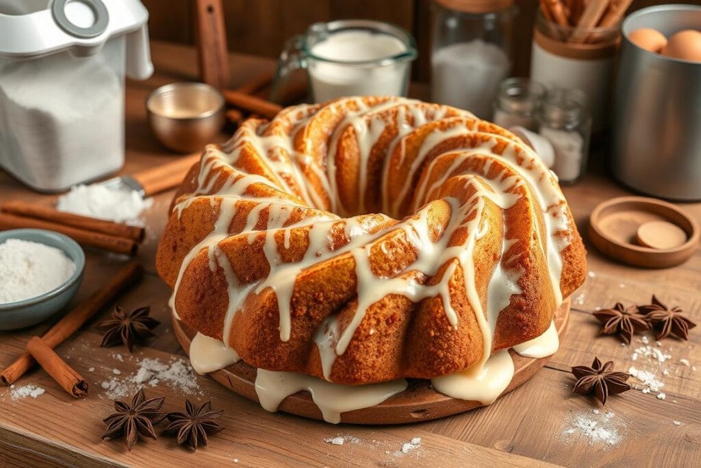 Cinnamon Roll Bundt Cake Conversion