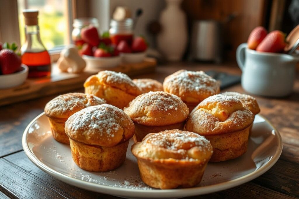 Cinnamon Sugar French Toast Muffins