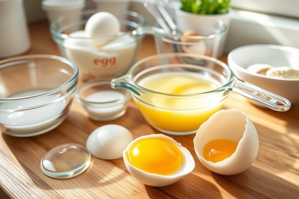 Egg white measurements