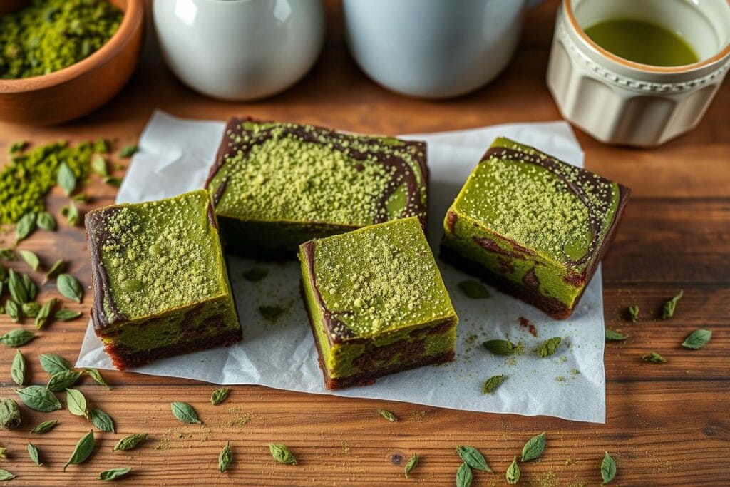 Matcha Brownies Unique Characteristics