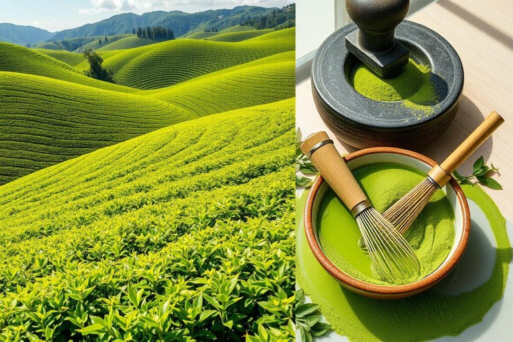 Matcha Green Tea Production Process