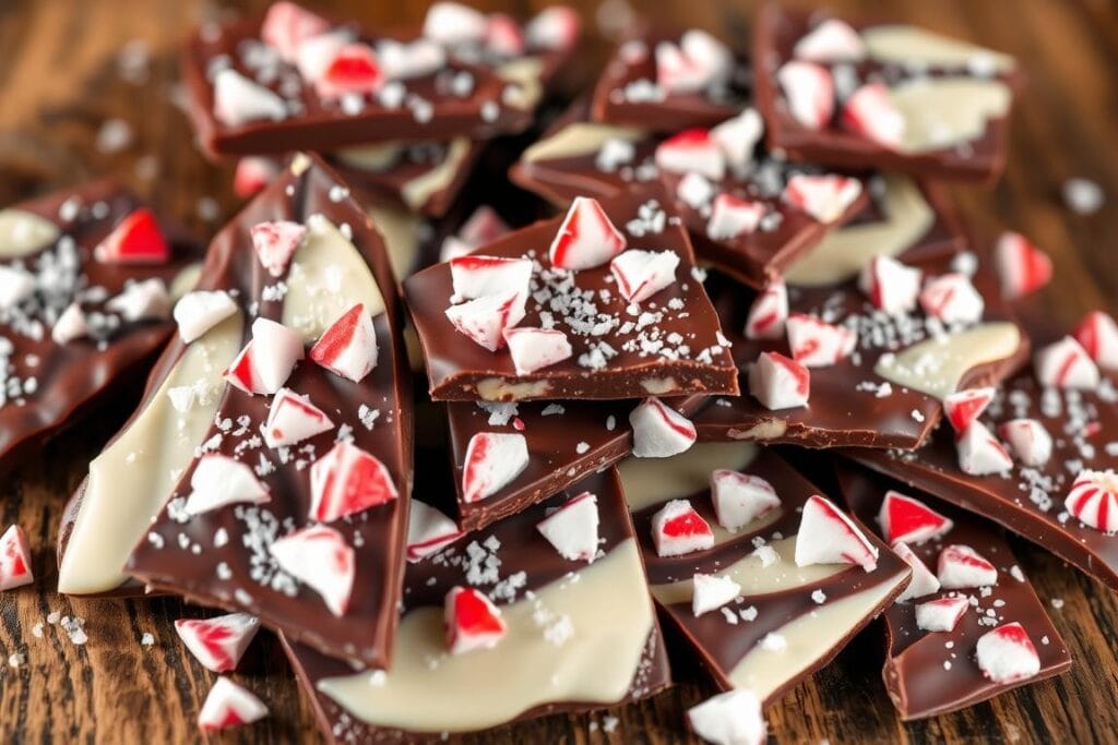 Milk Chocolate Peppermint Bark