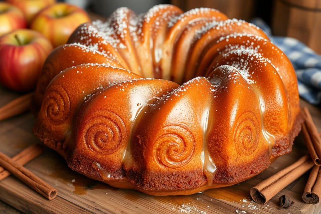 cinnamon roll bundt cake