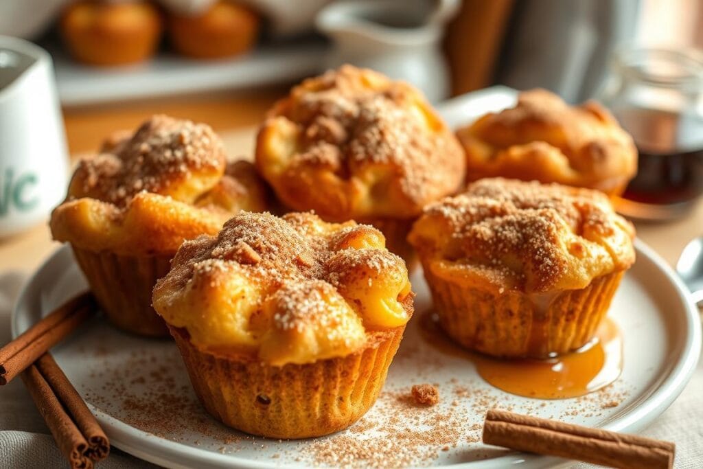 cinnamon sugar french toast muffins