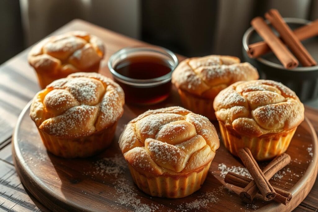 cinnamon sugar french toast muffins