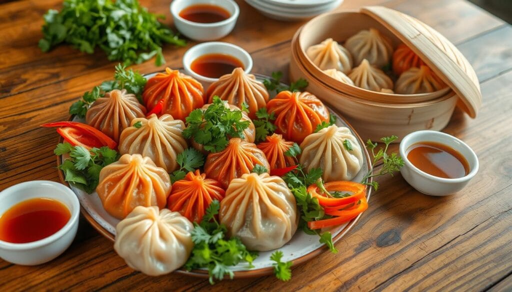 vegan soup dumplings​