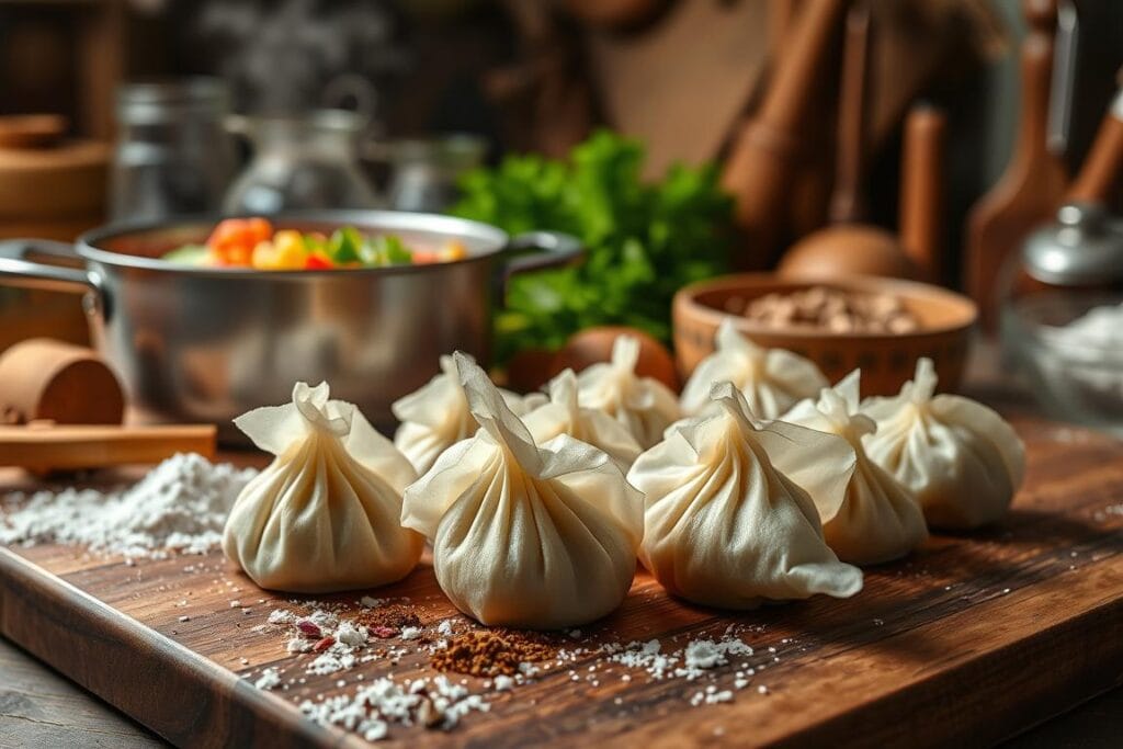 vegan soup dumplings​