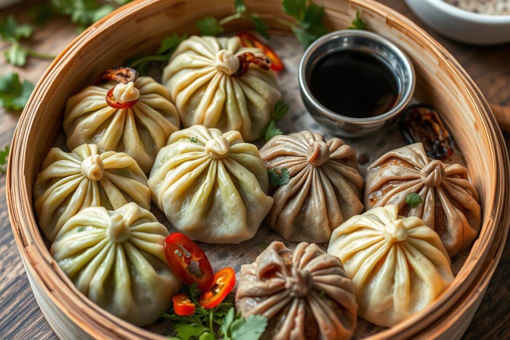 vegan soup dumplings​