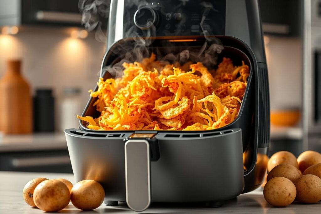 Air Fryer Hash Brown Cooking Method