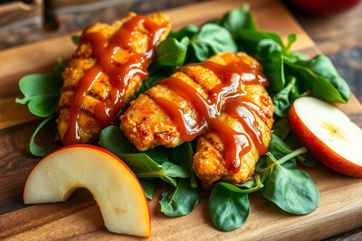 Apple and Honey-Glazed Chicken Tenders Recipe