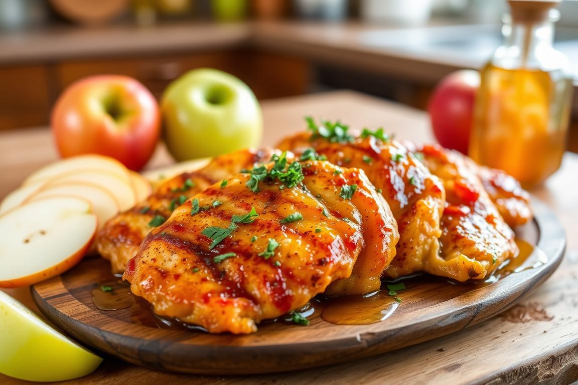 Apple and Honey-Glazed Chicken Tenders Recipe