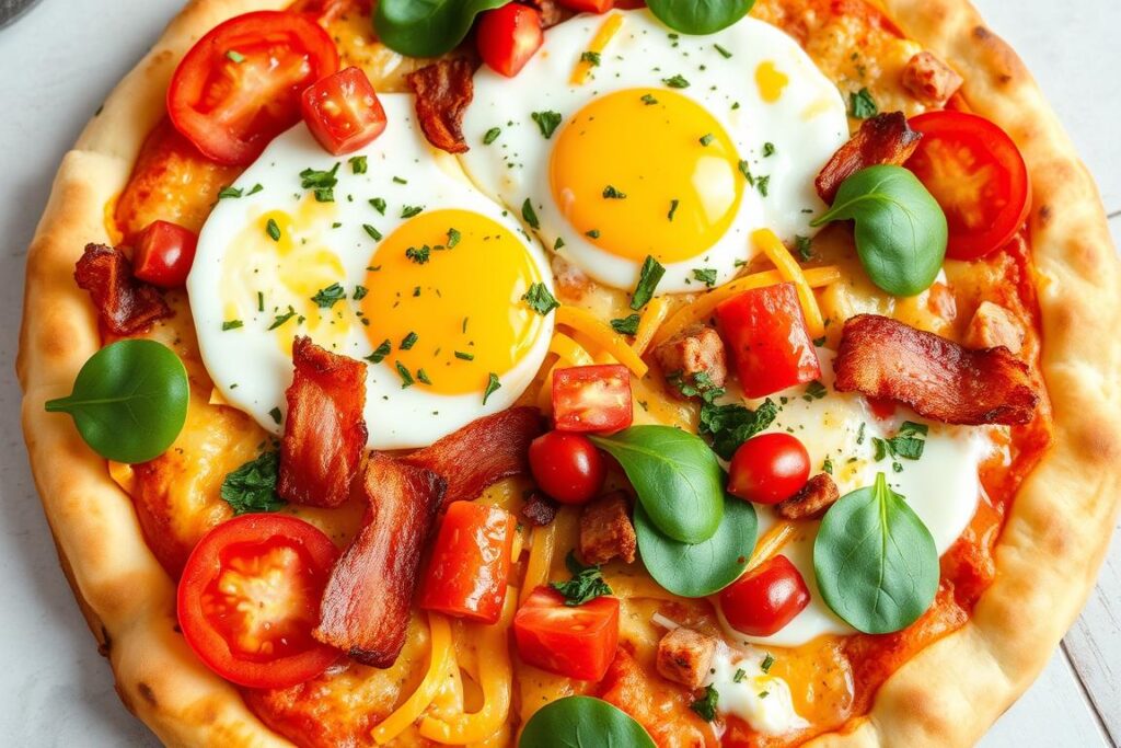 Breakfast Pizza Toppings