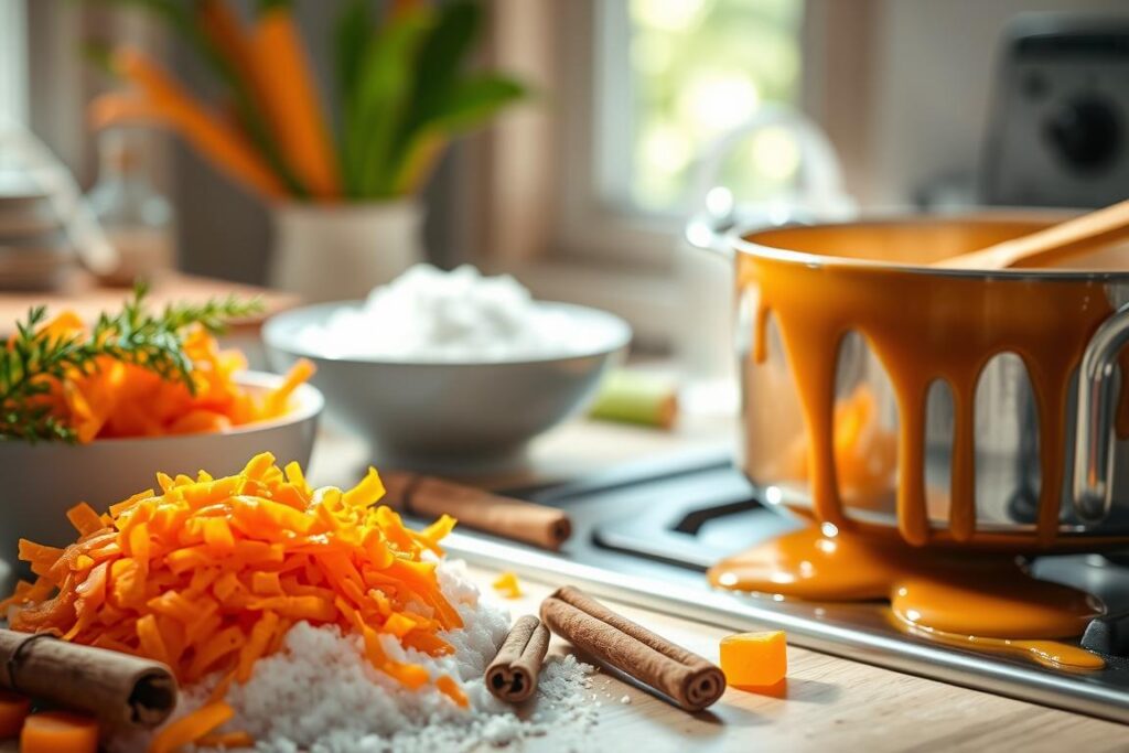 Carrot Candy Preparation