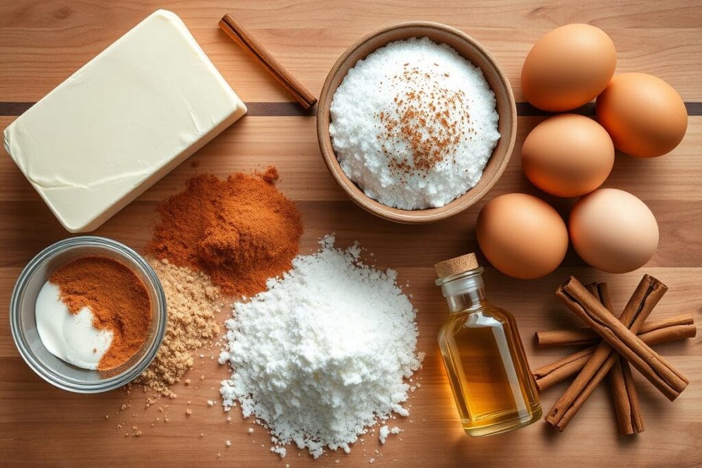 Cinnamon Cheesecake Ingredients