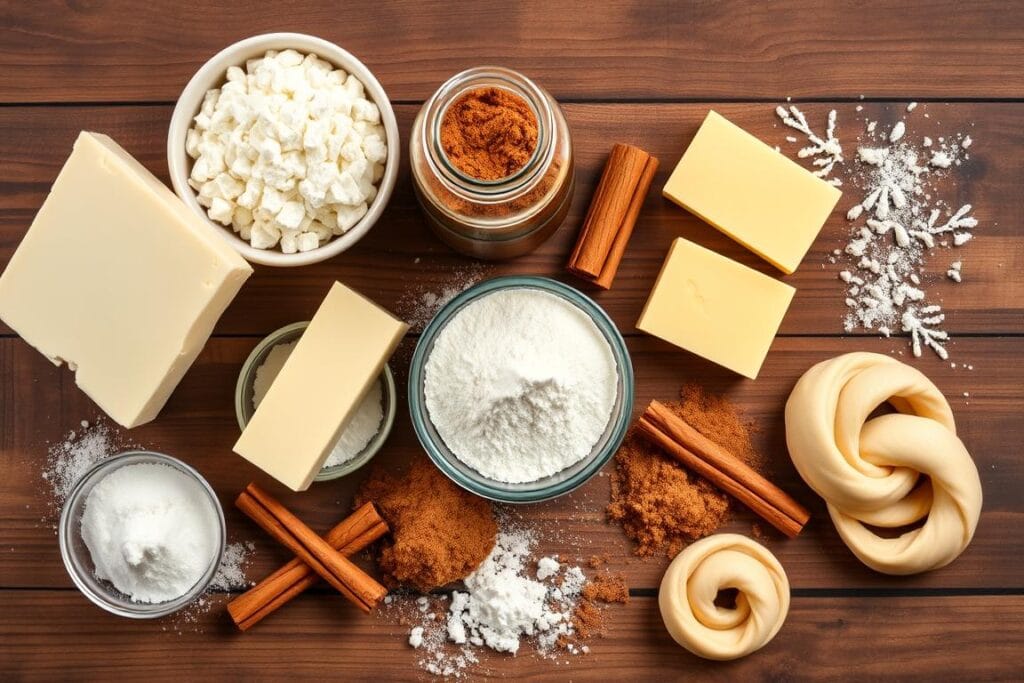 Cinnamon Roll Cheesecake Ingredients