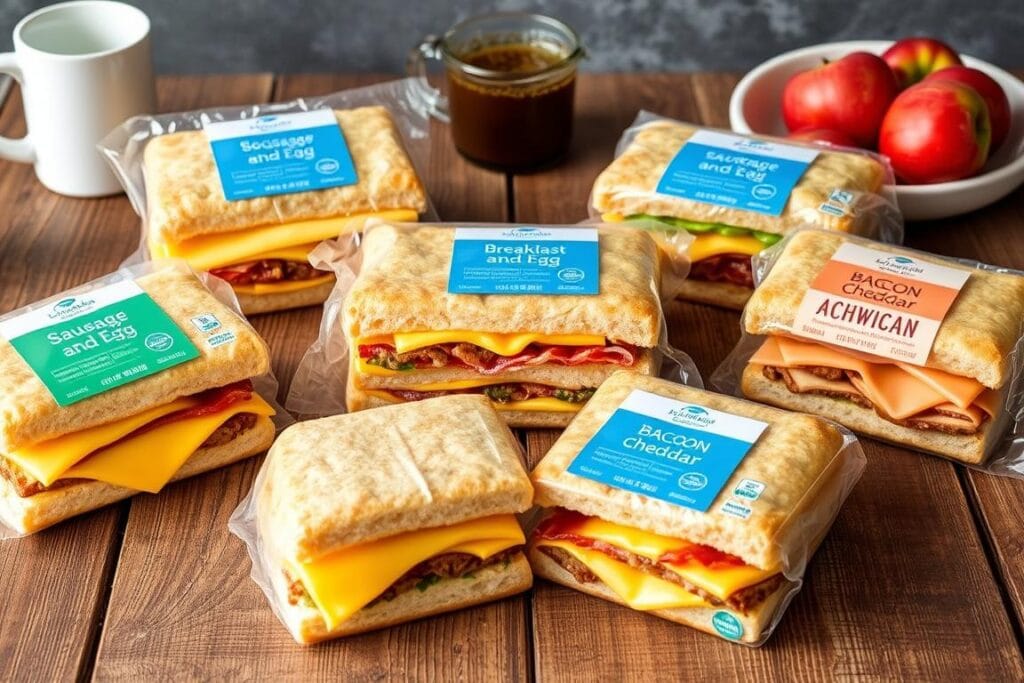 Frozen Breakfast Sandwich Varieties