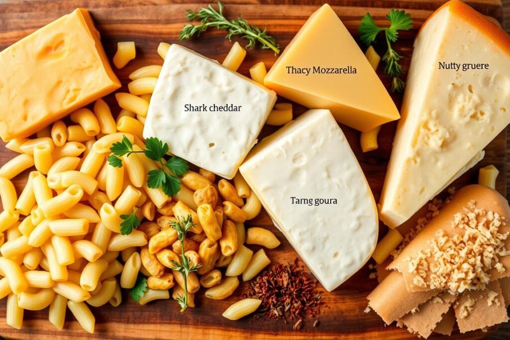 Mac and Cheese Cheese Selection