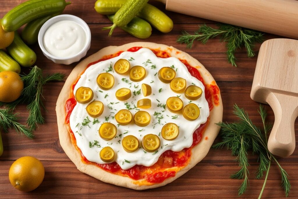 Pickle Pie Pizza Ingredients