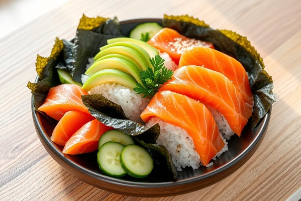 Salmon Sushi Ingredients