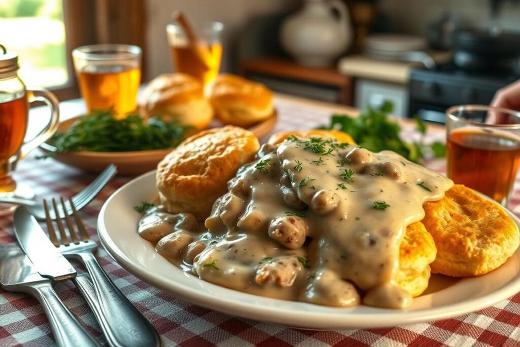 Southern Biscuits and Gravy Tradition