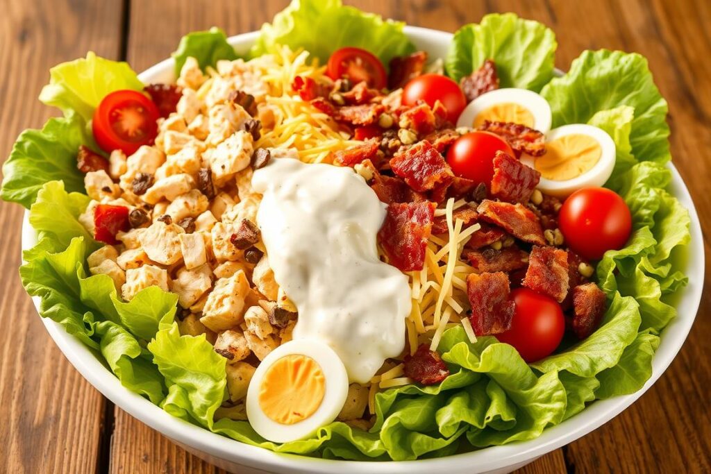 Zaxby's Cobb Salad Components