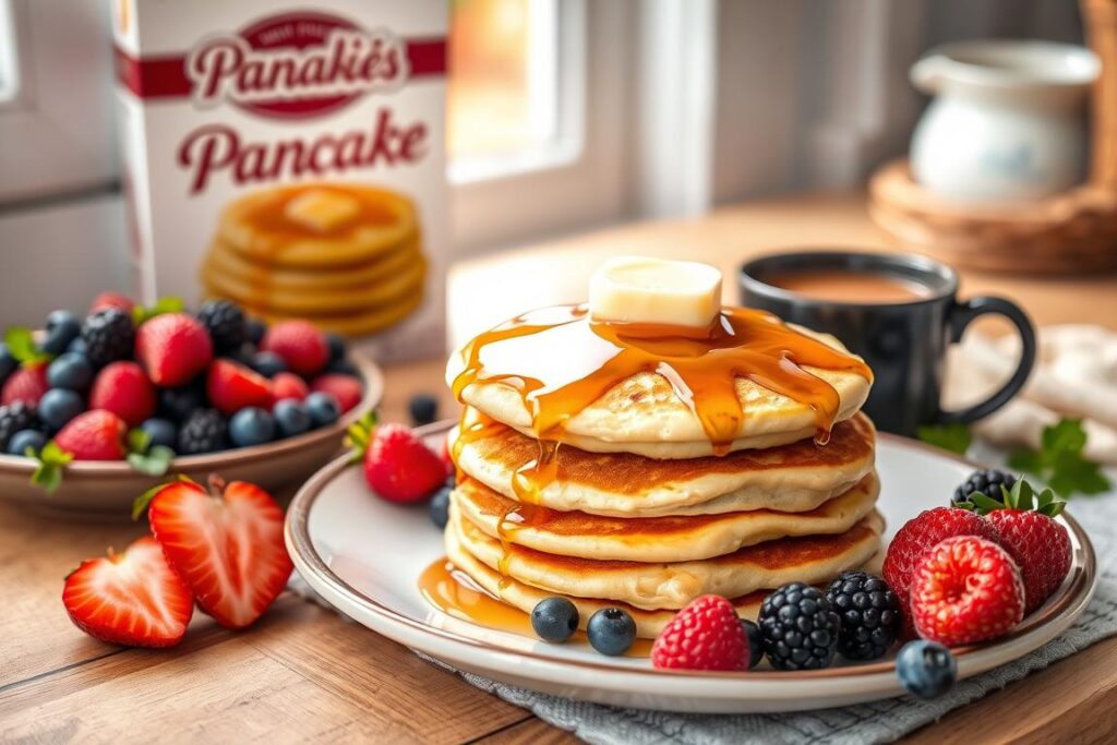 aunt jemima pancake mix​