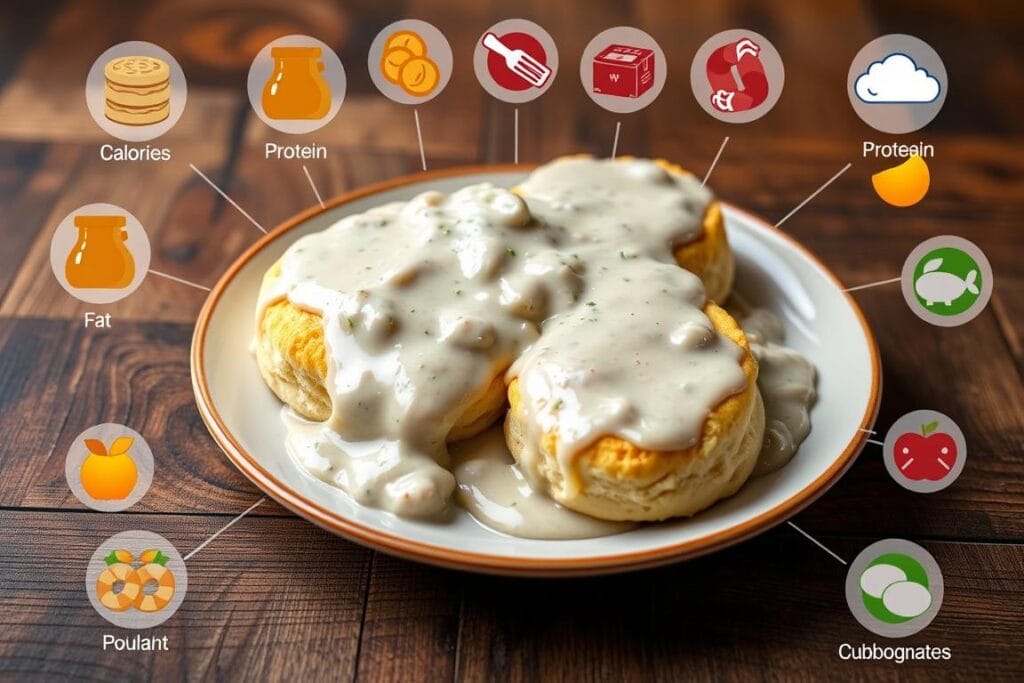 chicken biscuits and gravy