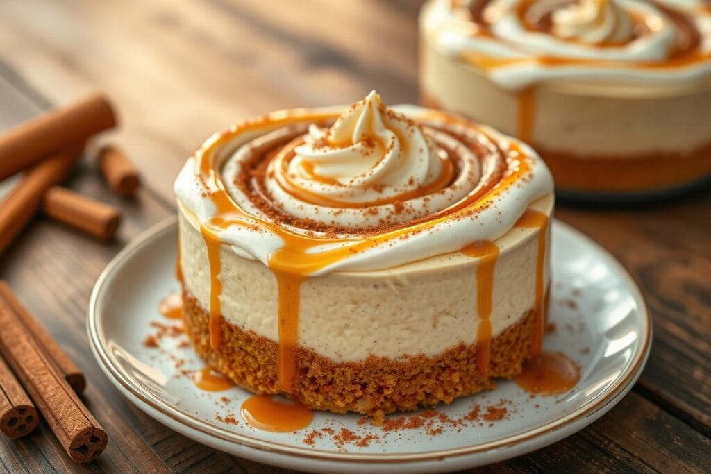 cinnamon roll cheesecake