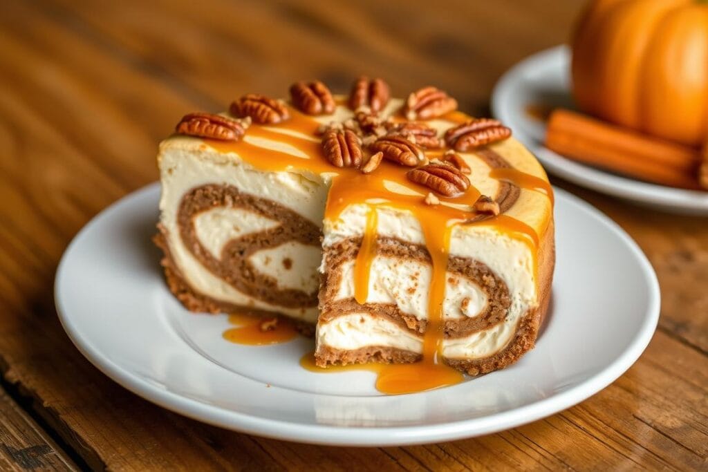 cinnamon roll cheesecake